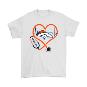 Stethoscope Heartbeat Nurse Symbol Denver Broncos Unisex T-Shirt Kid T-Shirt LTS1269