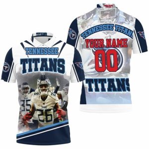 Super Bowl Tennessee Titans AFC South Champions Personalized Polo Shirt PLS2660