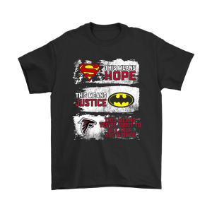 Superman Batman Atlanta Falcons Mean Kick Your Ass Unisex T-Shirt Kid T-Shirt LTS739