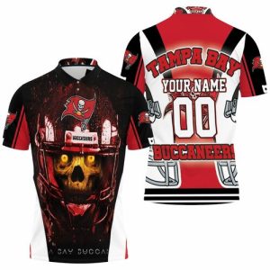 Tampa Bay Buccaneers 2021 NFL Champions Skull Personalized Polo Shirt PLS3407