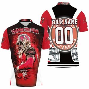 Tampa Bay Buccaneers 2021 NFL Champions Thank You Fan Personalized Polo Shirt PLS3406