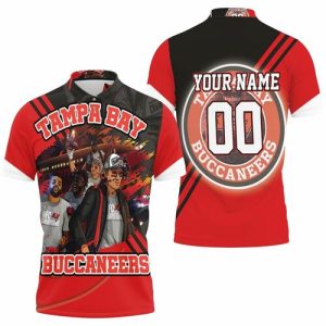 Tampa Bay Buccaneers 2021 Super Bowl Champions Art Personalized Polo Shirt PLS3402