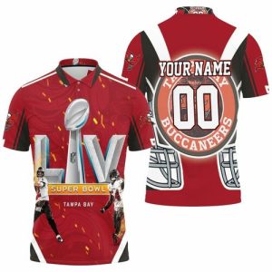 Tampa Bay Buccaneers 2021 Super Bowl Champions Personalized Polo Shirt PLS3400