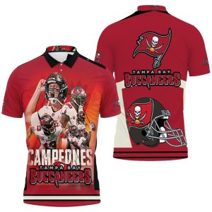 Tampa Bay Buccaneers Campeones Best Players For Fan Polo Shirt PLS2657