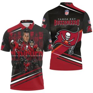 Tampa Bay Buccaneers Clinched Polo Shirt PLS2652