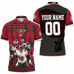Tampa Bay Buccaneers NFC South Champions Division Super Bowl 2021 Personalized Polo Shirt PLS3382