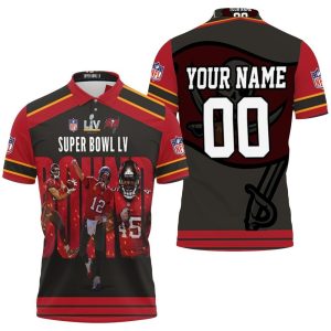 Tampa Bay Buccaneers NFC South Division Champions Super Bowl Personalized Polo Shirt PLS3381