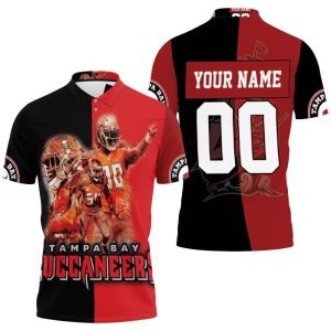 Tampa Bay Buccaneers Pirates NFC South Champions Super Bowl Personalized Polo Shirt PLS3379