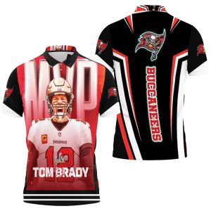 Tampa Bay Buccaneers Super Bowl Champions Tom Brady Mvp Polo Shirt PLS2607