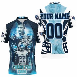 Team Tennessee Titans Thank You Fans AFC South Champions Super Bowl Personalized Polo Shirt PLS3350
