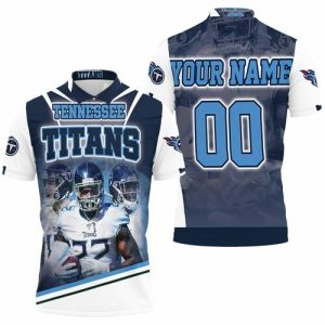 Tennessee Titans Logo Super Bowl 2021 AFC South Champions Personalized Polo Shirt PLS3348