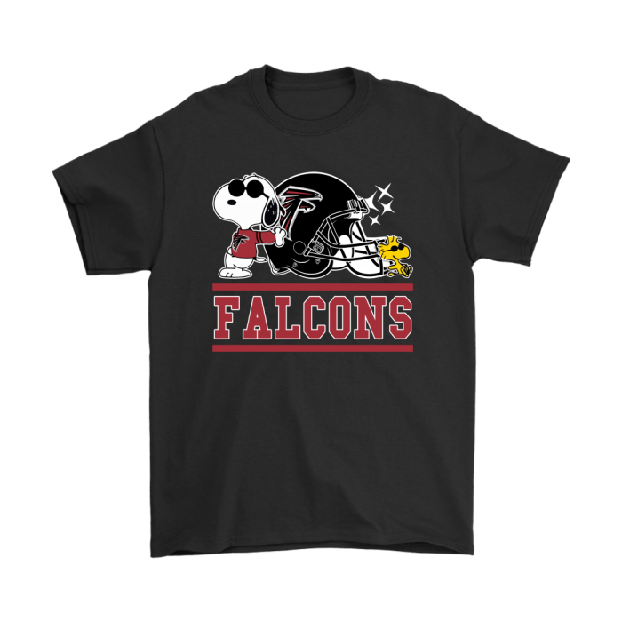 The Atlanta Falcons Joe Cool And Woodstock Snoopy Mashup Unisex T-Shirt Kid T-Shirt LTS743