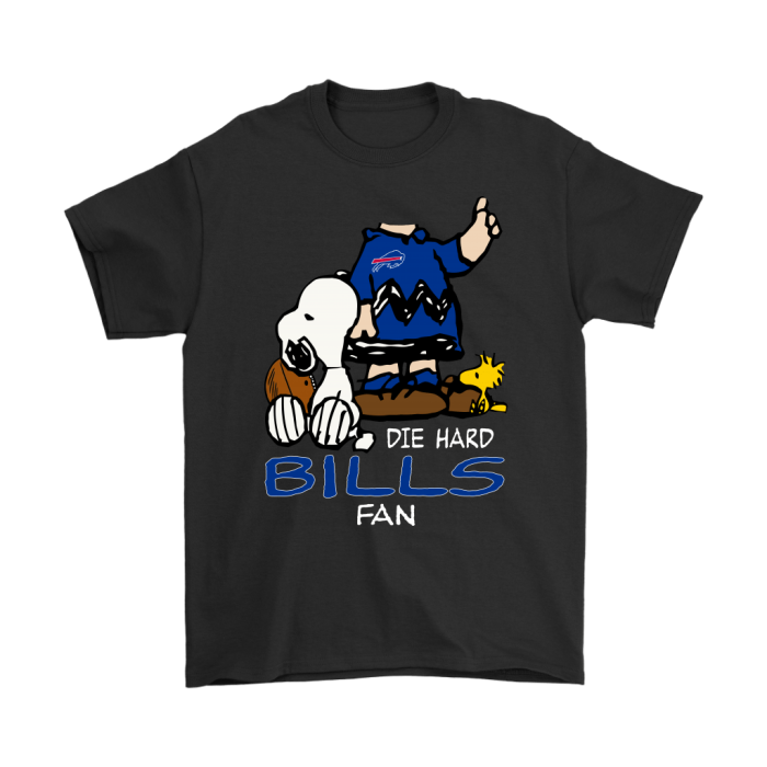 The Die Hard Buffalo Bills Fans Charlie Snoopy Unisex T-Shirt Kid T-Shirt LTS494