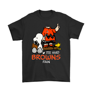 The Die Hard Cleveland Browns Fans Charlie Snoopy Unisex T-Shirt Kid T-Shirt LTS2113