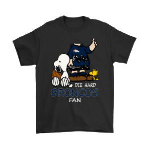 The Die Hard Denver Broncos Fans Charlie Snoopy Unisex T-Shirt Kid T-Shirt LTS1292