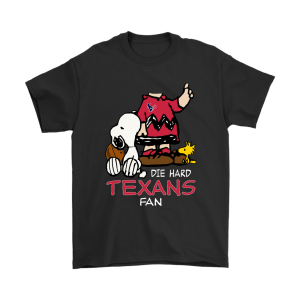 The Die Hard Houston Texans Fans Charlie Snoopy Unisex T-Shirt Kid T-Shirt LTS4273