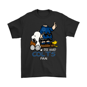 The Die Hard Indianapolis Colts Fans Charlie Snoopy Unisex T-Shirt Kid T-Shirt LTS2659