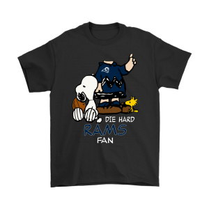 The Die Hard Los Angeles Rams Fans Charlie Snoopy Unisex T-Shirt Kid T-Shirt LTS3462
