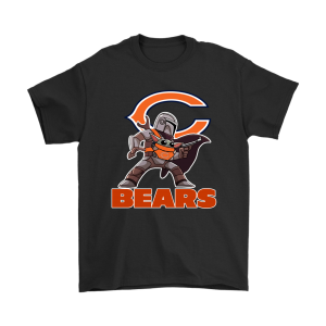 The Mandalorian Baby Yoda Chicago Bears Unisex T-Shirt Kid T-Shirt LTS1537