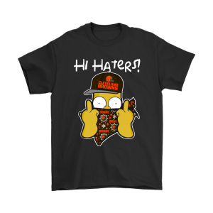 The Simpsons Christmas Gangster Hi Hater Cleveland Browns Unisex T-Shirt Kid T-Shirt LTS1999