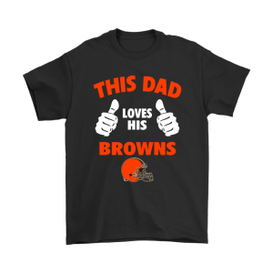 This Dad Loves His Cleveland Browns Unisex T-Shirt Kid T-Shirt LTS2008
