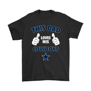 This Dad Loves His Dallas Cowboys Unisex T-Shirt Kid T-Shirt LTS2375