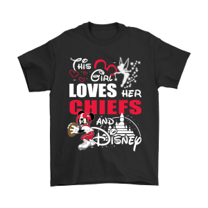 This Girl Loves Her Kansas City Chiefs And Mickey Disney Unisex T-Shirt Kid T-Shirt LTS3183