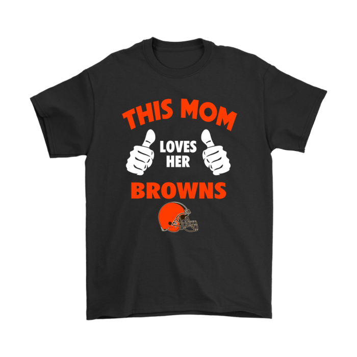 This Mom Loves Her Cleveland Browns Unisex T-Shirt Kid T-Shirt LTS2009