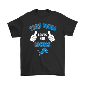 This Mom Loves Her Detroit Lions Unisex T-Shirt Kid T-Shirt LTS3719