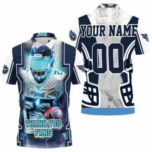 Tye Smith 23 Tennessee Titans Super Bowl Thank You Fan Personalized Polo Shirt PLS3325