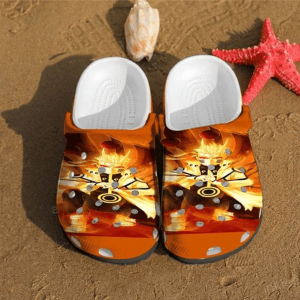 Uzumaki Naruto Anime Crocs Crocband Clog Comfortable Water Shoes BCL1800