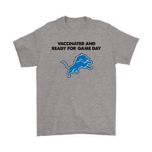 Vaccinated And Ready For Game Day Detroit Lions Unisex T-Shirt Kid T-Shirt LTS3720