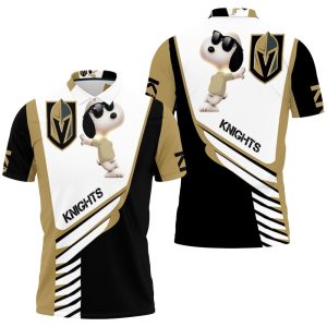 Vegas Golden Knights Snoopy For Fans Polo Shirt PLS2764