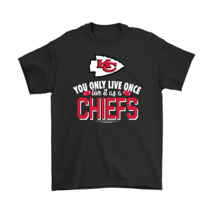 You Only Live Once Live It As A Kansas City Chiefs Unisex T-Shirt Kid T-Shirt LTS3196