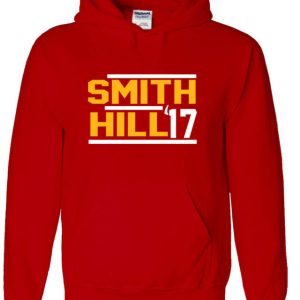 Alex Smith Tyreek Hill Kansas City Chiefs 17 Hooded Sweatshirt Unisex Hoodie