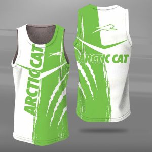 Arctic Cat Unisex Tank Top Basketball Jersey Style Gym Muscle Tee JTT023