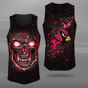 Arizona Cardinals Unisex Tank Top Basketball Jersey Style Gym Muscle Tee JTT539