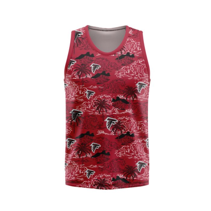 Atlanta Falcons Unisex Tank Top Basketball Jersey Style Gym Muscle Tee JTT885