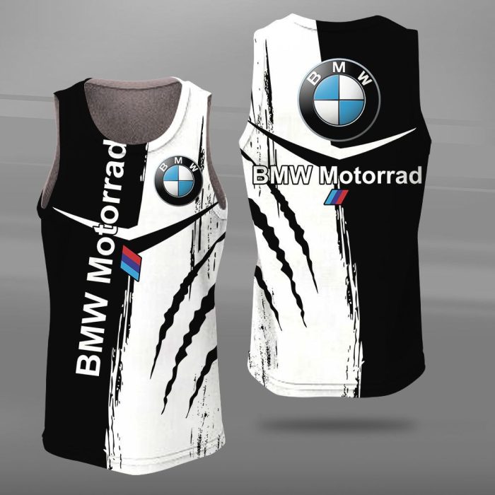 BMW Motorrad Unisex Tank Top Basketball Jersey Style Gym Muscle Tee JTT084