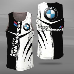 BMW Unisex Tank Top Basketball Jersey Style Gym Muscle Tee JTT005