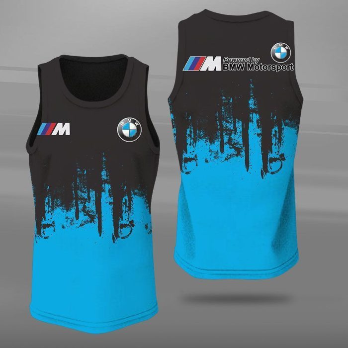 BMW Unisex Tank Top Basketball Jersey Style Gym Muscle Tee JTT580