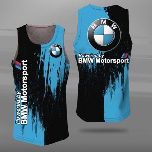 BMW Unisex Tank Top Basketball Jersey Style Gym Muscle Tee JTT636