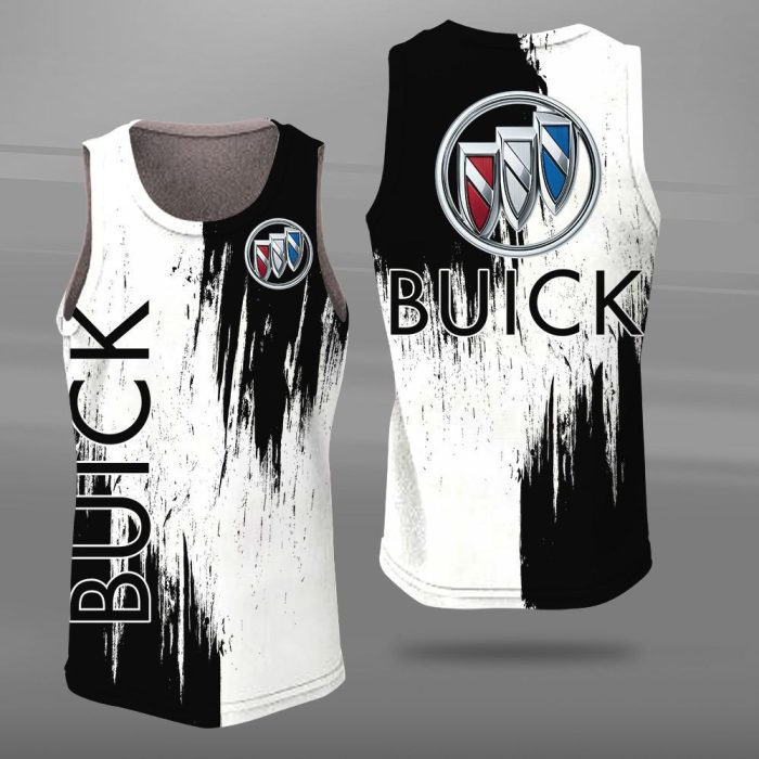 BUICK Unisex Tank Top Basketball Jersey Style Gym Muscle Tee JTT008