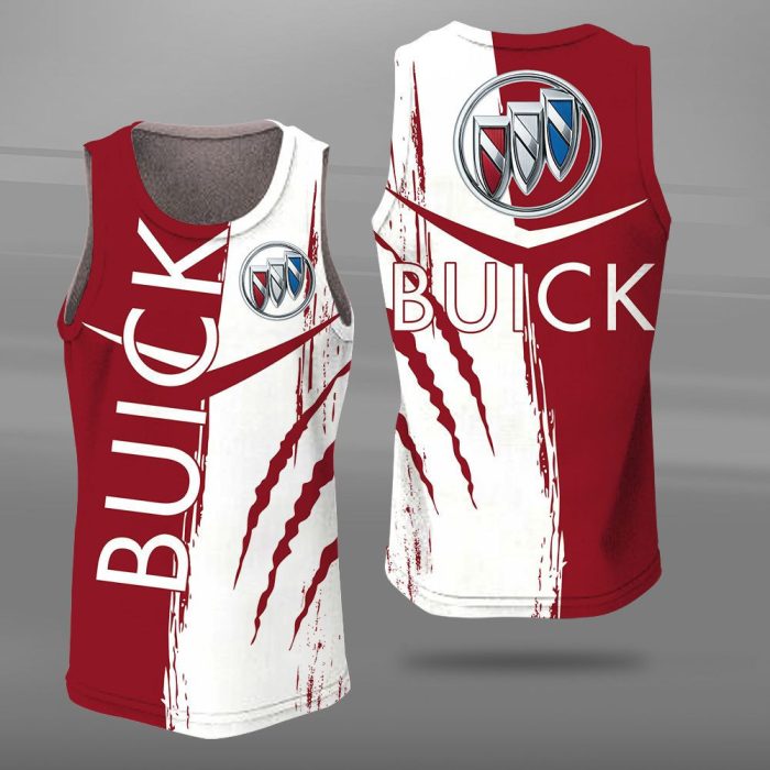 BUICK Unisex Tank Top Basketball Jersey Style Gym Muscle Tee JTT122