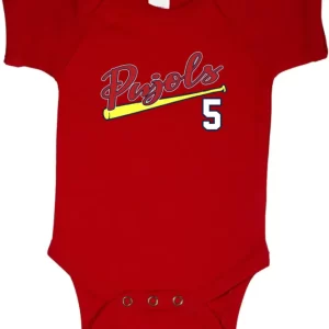 Baby Onesie Albert Pujols St Louis Cardinals Logo Creeper Romper