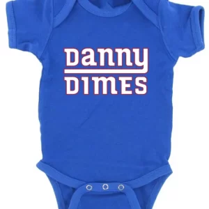 Baby Onesie Daniel Jones New York Giants "Danny Dimes" Creeper Romper