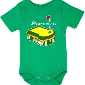 Baby Onesie Masters Augusta Tiger Woods Pimento Cheese Sandwich Creeper Romper