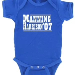 Baby Onesie Peyton Manning Marvin Harrison Indianapolis Colts 07 Creeper Romper