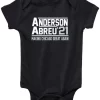 Baby Onesie Tim Anderson Jose Abreu 2021 Chicago White Sox Creeper Romper