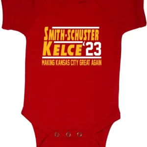 Baby Onesie Travis Kelce Juju Smith-Schuster Kansas City Chiefs 23 Creeper Romper